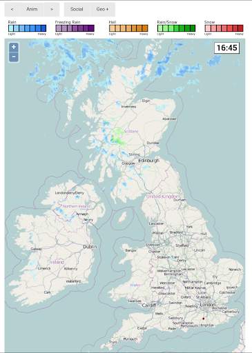 Netweather Snow Radar screenshot 5