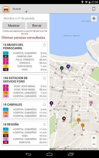 Gijón en bus screenshot 4