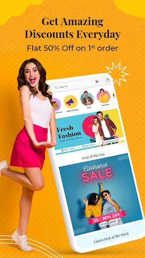Fynd Online Shopping App screenshot 1