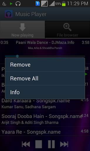 Music Player screenshot 6