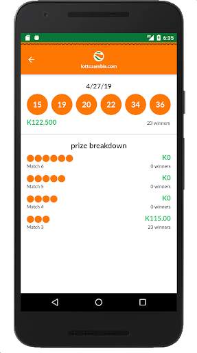 Lotto Zambia screenshot 4