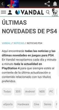 PLAYSTATION NOTICIAS screenshot 3