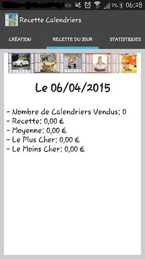 Recette Calendriers Lite screenshot 3