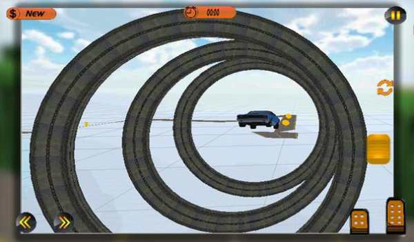 Crazy Car Driving - Impossible Sky Tracks screenshot 4
