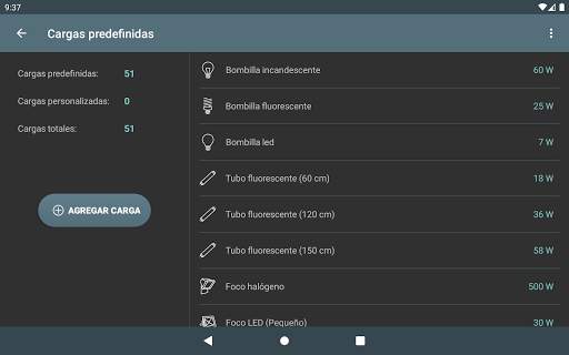 Consumo Eléctrico screenshot 6