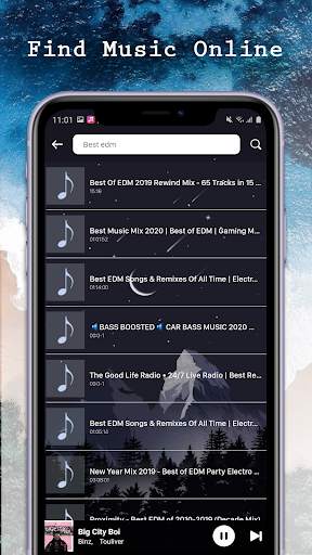 Music downloader - Music player 3 تصوير الشاشة