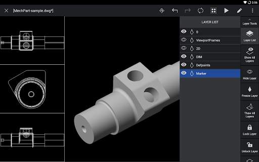 CorelCAD Mobile - .DWG CAD annotation & design screenshot 20