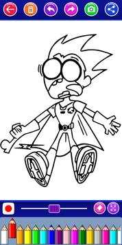 Teen Coloring Titans Go screenshot 4