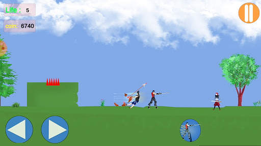 ninja warrior : permainan ninja - permainan pedang screenshot 4