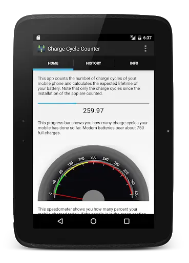 Charge Cycle Battery Stats screenshot 6