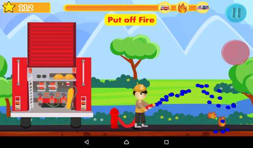 Kids Fire Fighters Training & Rescue Game screenshot 9