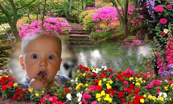 Beautiful Flower Garden Photo Frame Application screenshot 8