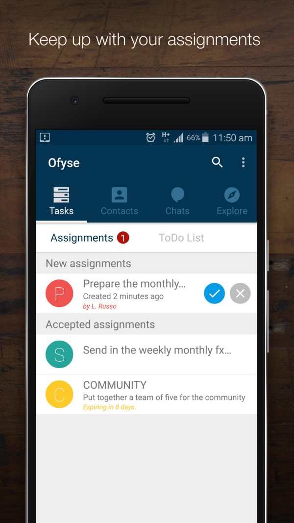 Ofyse Messenger screenshot 5