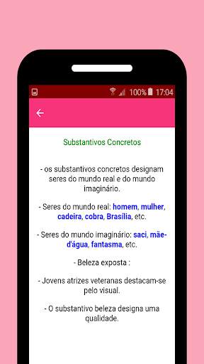 Gramática Portuguesa Lições 4 تصوير الشاشة