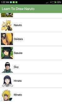 Learn To Draw Naruto screenshot 2