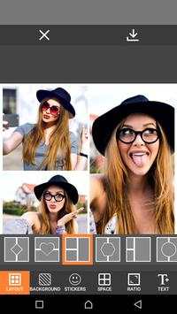 Sweet Camera, Face Filter, Selfie Editor, collage screenshot 2