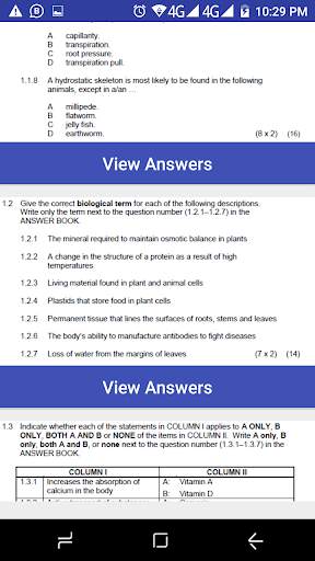 Grade 10 Life Sciences Mobile Application screenshot 7