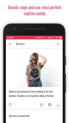 Socialholic - Captions for Instagram, FB Captions screenshot 7