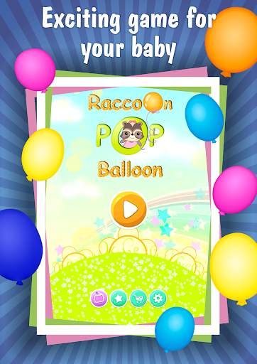 Candy Raccoon: Pop Balloons screenshot 7