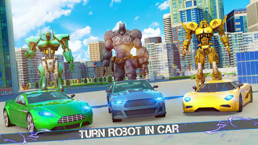 Grand Robot Car Crime Battle Simulator screenshot 1