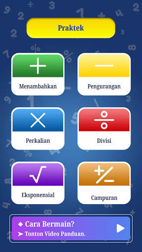 Permainan matematika - penjumlahan, perkalian screenshot 3