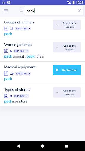 Learn English fast for free with Lingtime screenshot 7