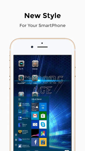 Cyborg Age Theme screenshot 2