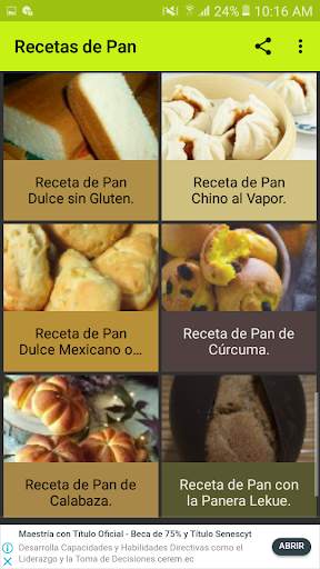 Recetas de Pan скриншот 4