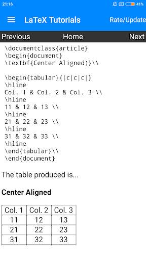 LaTeX in Easy Tutorials скриншот 7