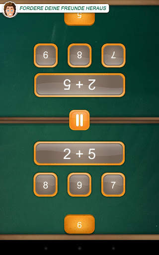 Zwei Spieler Spiele Mathe screenshot 1