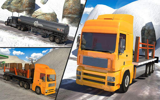 Up Hill Snow Truck Driver screenshot 17
