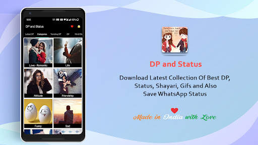 DP and Status screenshot 1