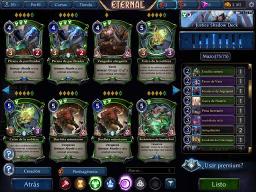 Juego de cartas Eternal screenshot 5