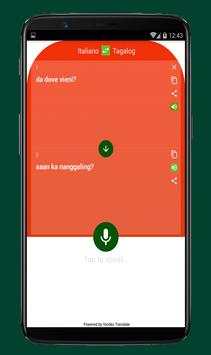 Italian to Tagalog Translator App screenshot 3