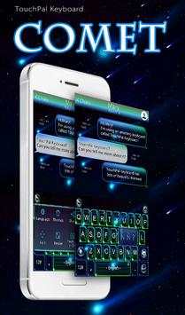 TouchPal Comet Keyboard Theme 1 تصوير الشاشة