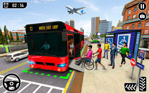 Modern City Coach Bus Simulator: Bus Driving Games screenshot 1