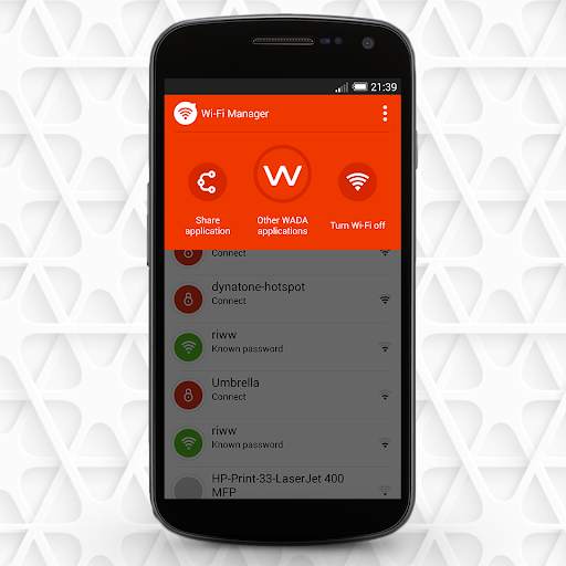 WADA WiFi manager free screenshot 3