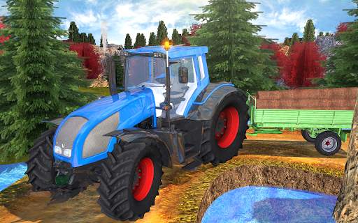 Tractor Hill Driver 3D 3 تصوير الشاشة