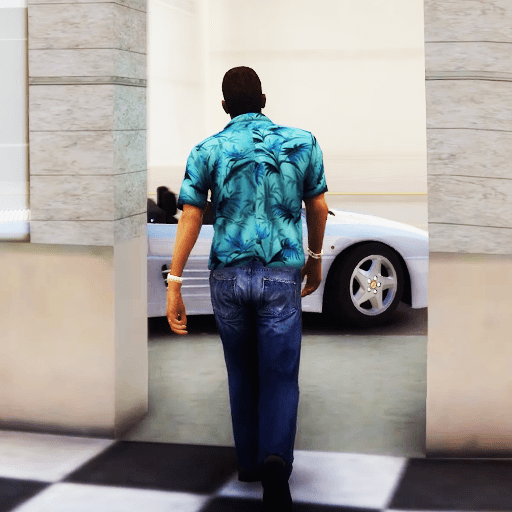 Miami Vice City Crime Game आइकन