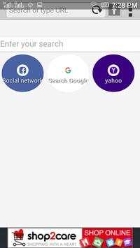 Foxy Browser screenshot 1