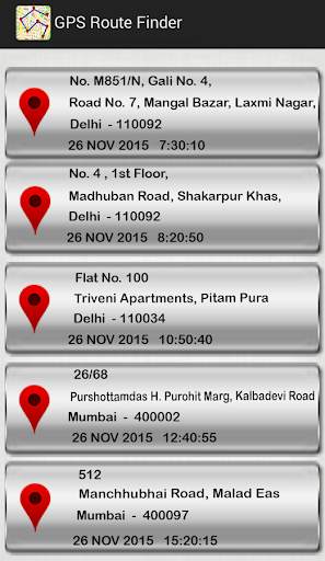 Mobile Location Tracker on Map screenshot 2