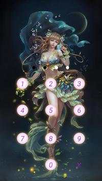 Green Applock Theme Fairy screenshot 4