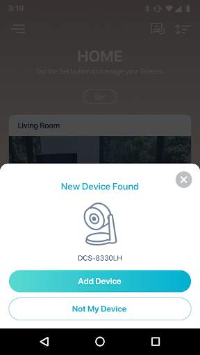 mydlink screenshot 2