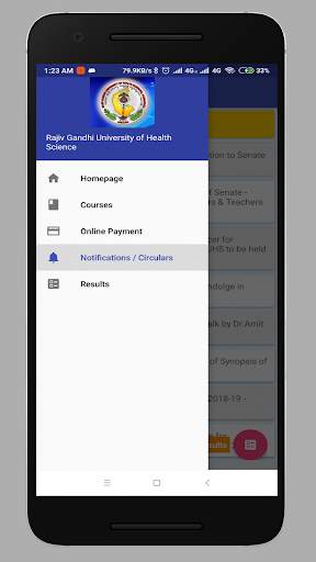 RGUHS: Results, Old Question Papers, Alerts - 2020 screenshot 1