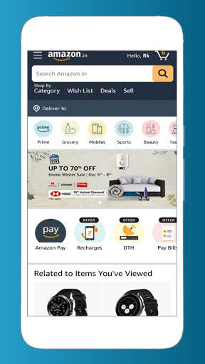 All in one shopping & all in one social media app screenshot 1