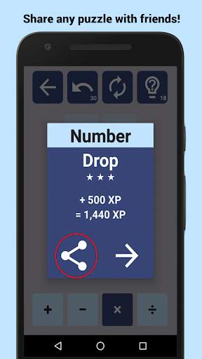 Number Drop: Math Puzzle Game for Adults & Teens screenshot 5