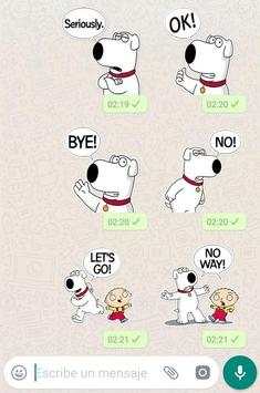 Family Guy stickers screenshot 4