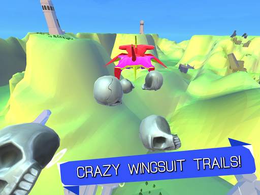 Wingsuit Kings - Skydiving multiplayer flying game скриншот 14