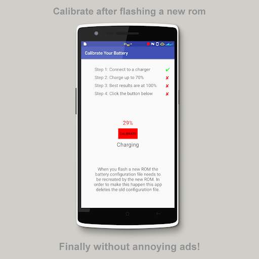 NoAd Battery Calibrator [ROOT] screenshot 1