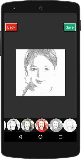 Pencil Color Sketch Photo Image Editor 5 تصوير الشاشة